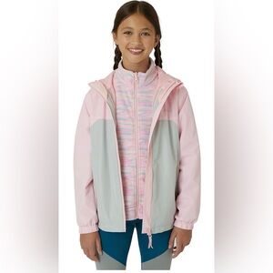 Eddie Bauer Pink and Gray Kids Jacket